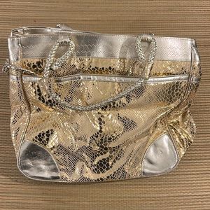 Totte a Mano by Carlos Falchi Gold Purse